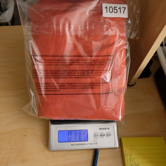 Outdoor Voices Pants Womens XS Orange Windbreaker Elastic Waist Pockets Athletic - Picture 10 of 10